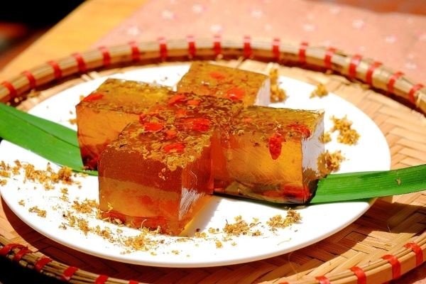 Bánh quế hoa mang đến trải nghiệm thanh mát giải tỏa áp lực
