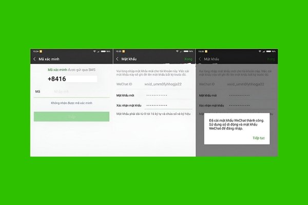 Nhập mã Captcha để hệ thống gửi mã về điện thoại
