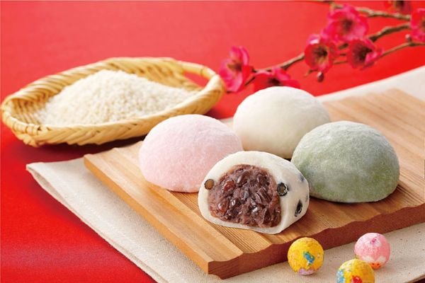 Bánh mochi nội địa Trung Quốc có kết cấu dai dai và ngọt ngào