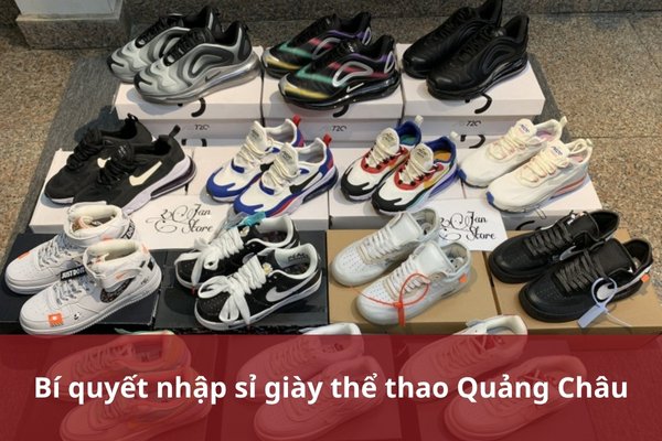 Nhập sỉ giày thể thao quảng châu