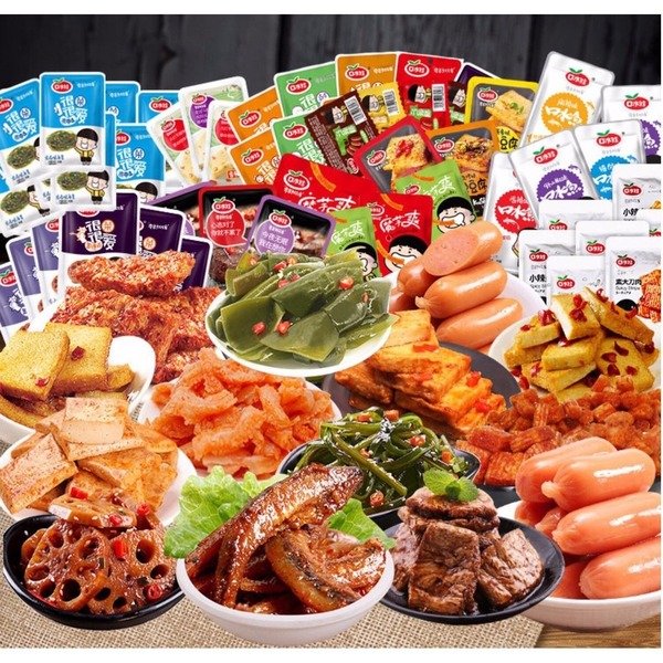 Đồ ăn vặt Trung Quốc