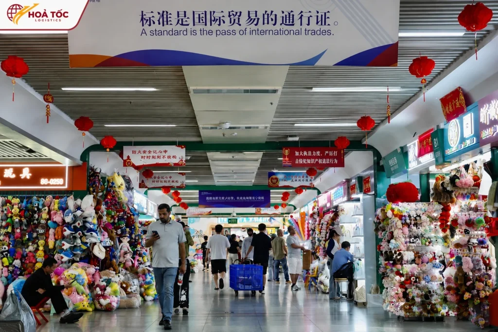 Nhập hàng tận xưởng và chợ đầu mối Trung Quốc