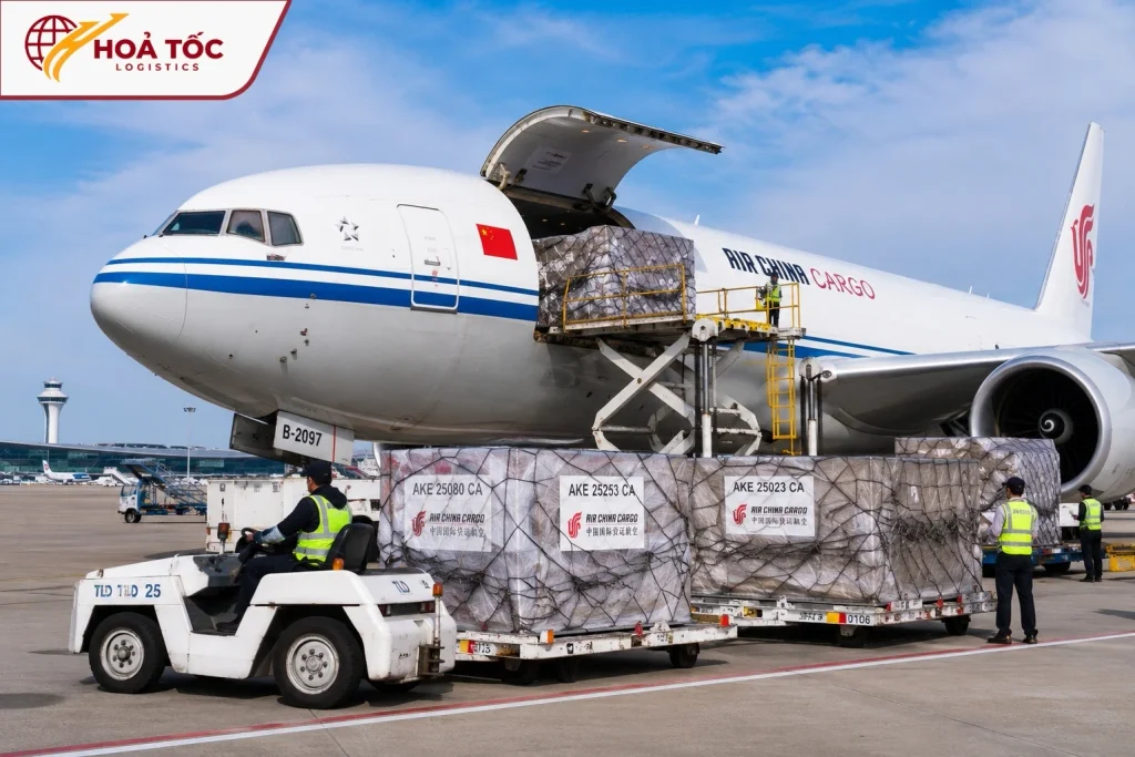 Vận chuyển chính ngạch Trung Quốc bằng đường hàng không