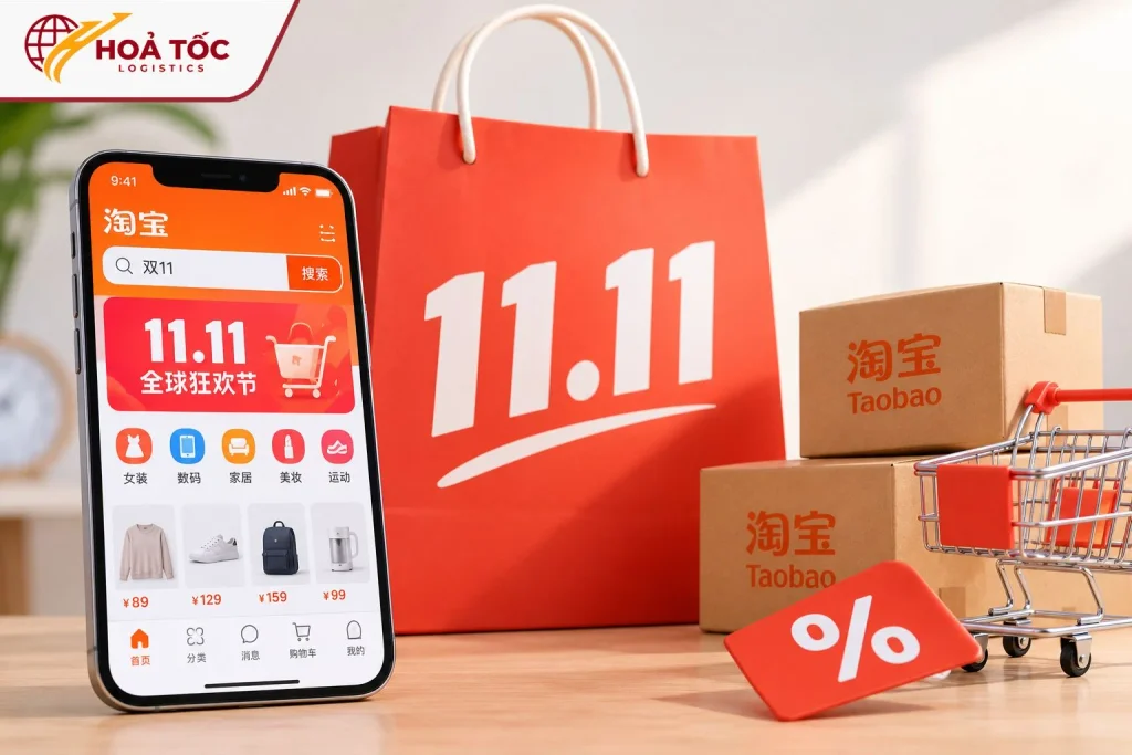 Các dịp sale lớn của Taobao