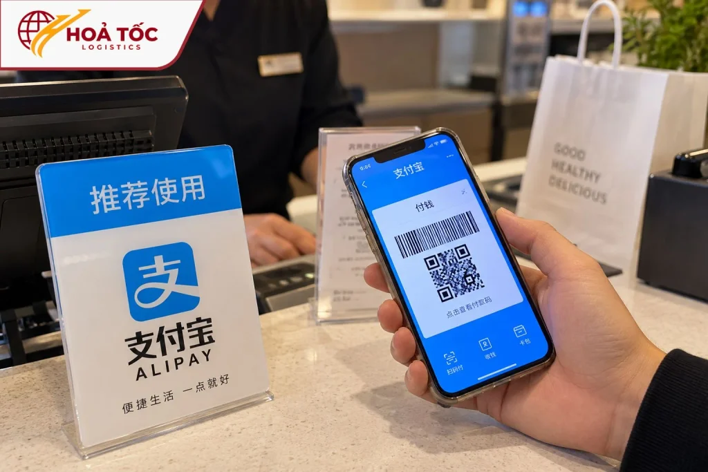 Tài khoản thanh toán nội địa Trung Quốc Alipay