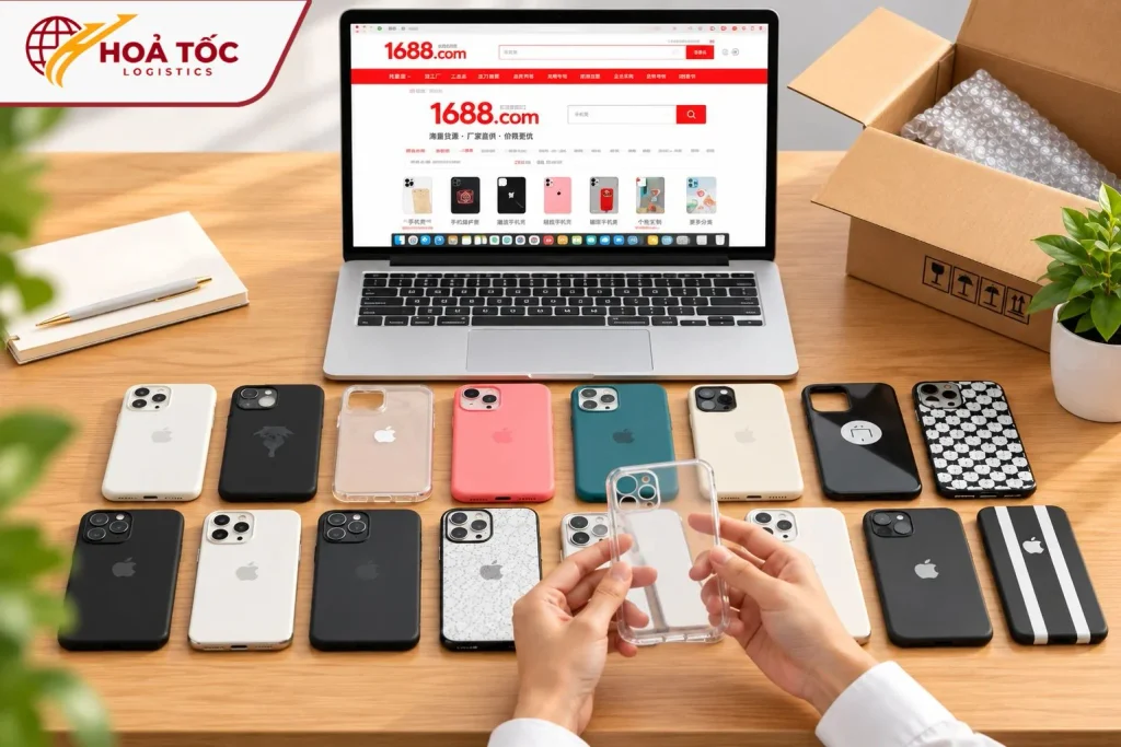 Những nhóm mặt hàng bán chạy khi order trên 1688